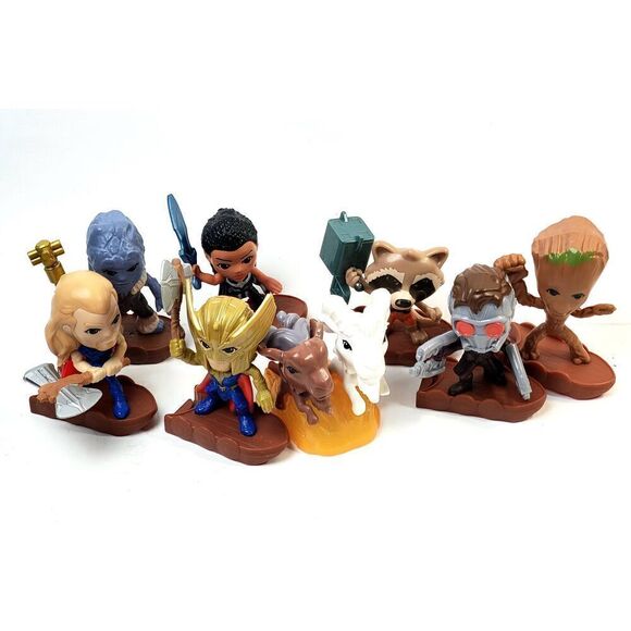 8- Thor Love & Thunder McDonalds Happy meal Toy lot - Picture 1 of 6